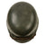 Original German WWII Double Decal NSDAP Civic Police M35 Steel Combat Helmet with Dome Stamp, 1938 Dated 59cm Liner, and Chinstrap - NS66 Original Items
