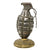 Original U.S. WWI Inert Early Mk. II Grenade with Cutback Fuze on Base Commemorating the Wartime Production Effort of the Trojan Powder Company Original Items