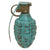 Original U.S. Korean War Era MkII M21 Inert Practice Pineapple Fragmentation Hand Grenade with M205A2 Fuze - Dated 1953 Original Items