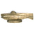 Original German WWI Crude Trench Art Brass Submarine U-Boat Original Items
