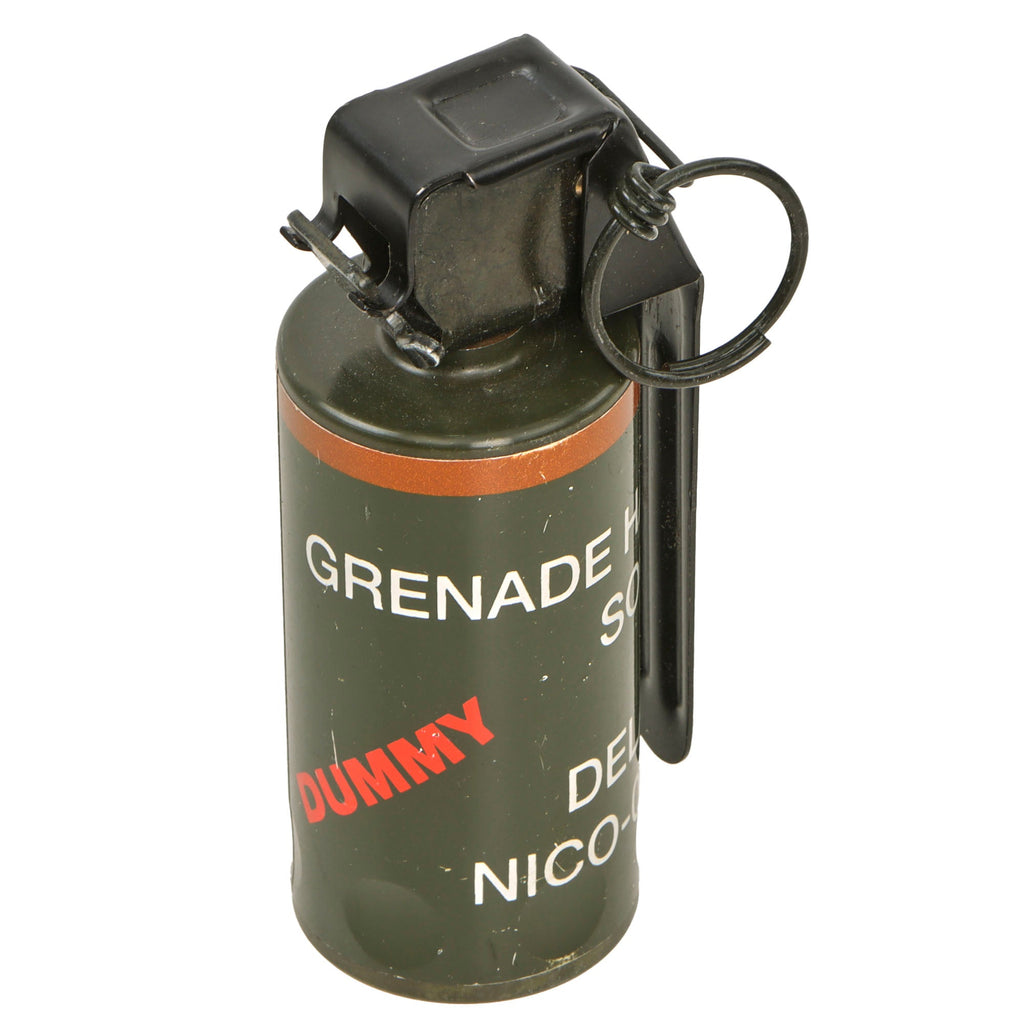 Original U.S. GWOT Era Inert Rheinmetall Sample Trainer “6 Bang” Flashbang Grenade Original Items