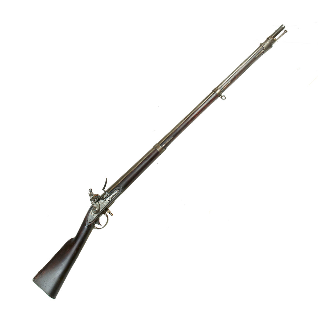 Original U.S. First Year Production Springfield Model 1816 Flintlock Musket by Springfield Arsenal - Unconverted - Dated 1816 Original Items