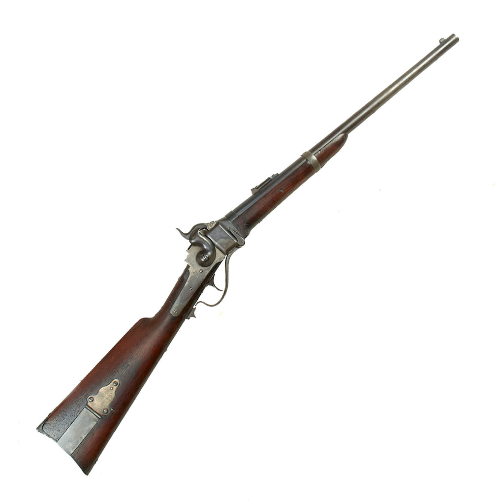 Original U.S. Civil War Sharps New Model 1859 Carbine with Possible Confederate Unit Marking Converted to .50-70 Govt. - Serial 61721 Original Items