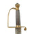 Original U.S. Revolutionary War - Federal Period Officer’s Sword with Partial Scabbard & Fluted Horn Grip - Circa 1790 Original Items