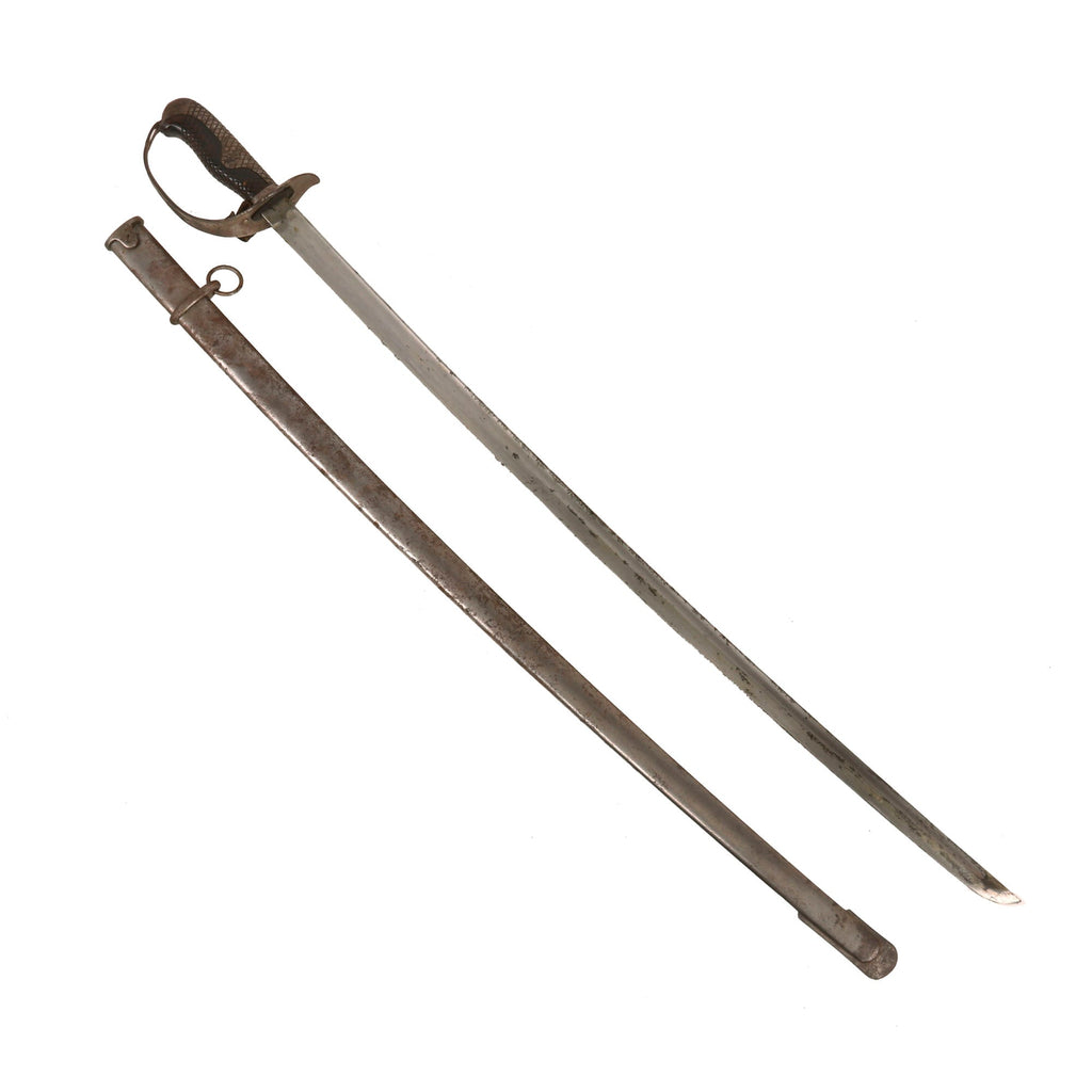 Original Japanese Pre WWII M1899 Type 32 "Ko" 1st Pattern Cavalry Saber Dated 1907 with Scabbard & Finger Loop - Serial 74531 Original Items