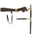 Original U.S. WWI Era German-Made Model 1852 Navy Officer's Sword with Original Leather Scabbard & Sword Belt by Horstator of Solingen Original Items