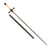Original U.S. Mexican-American War Era German-Made Model 1840 Militia NCO Sword and Partial Scabbard by Abraham Kuller Zu Wald of Solingen Original Items