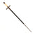 Original U.S. Mexican-American War Era German-Made Model 1840 Militia NCO Sword and Partial Scabbard by Abraham Kuller Zu Wald of Solingen Original Items