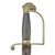 Original U.S. War of 1812 1805 Pattern Artillery Platoon Officers’ Eagle Head Pommel Sword with Dark Horn Grip Original Items