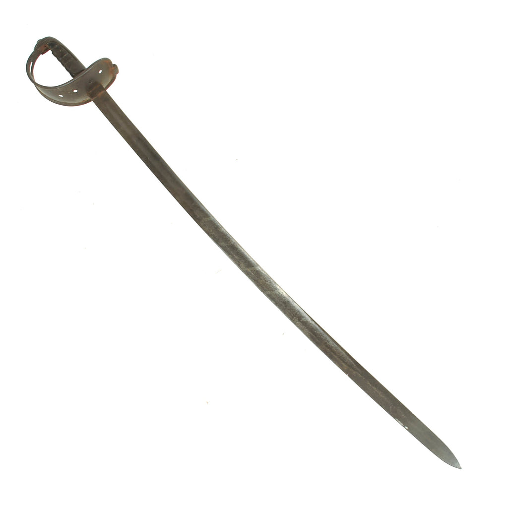 Original Austrian Austro-Prussian War Era 1845 Cavalry Sabre by Wertheim of Wien as Imported by Confederates during American Civil War - Dated 1849 Original Items