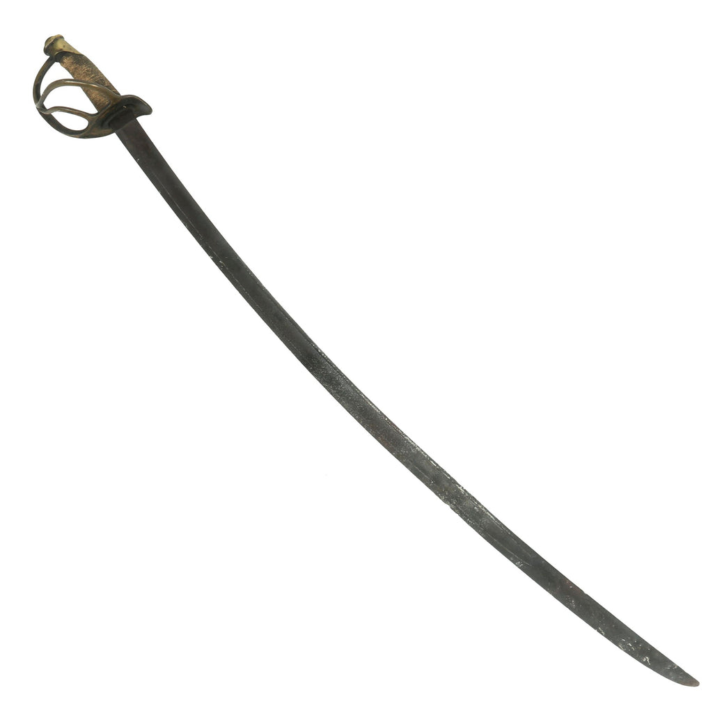 Original U.S Civil War Era M-1840 "Wrist Breaker" Heavy Cavalry Saber by Scarce Maker P.S. Justice of Philadelphia Original Items