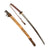 Original WWII Japanese RJT Rinji Seikishi Shin-Gunto Handmade Katana Sword by KOJIMA KANENORI with Tassel and Soldier Named Fabric Wrapped Scabbard Original Items