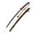 Original WWII Japanese RJT Rinji Seikishi Shin-Gunto Handmade Katana Sword by KOJIMA KANENORI with Tassel and Soldier Named Fabric Wrapped Scabbard Original Items