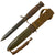 Original U.S. WWII Named Blade Marked Second Pattern M3 Fighting Knife by Imperial Knife Co. with Updated M8 Scabbard by B.M. Co. Original Items