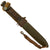 Original U.S. WWII Named Blade Marked Second Pattern M3 Fighting Knife by Imperial Knife Co. with Updated M8 Scabbard by B.M. Co. Original Items