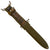Original U.S. WWII M4 Bayonet for the M1 Carbine by IMPERIAL with M8 Scabbard by B.M. Co Original Items