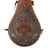 Original U.S. Civil War Floral Panel Powder Flask by Frary, Benham & Co. Original Items