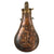 Original U.S. Mexican-American War Era Hunter with Dogs Powder Flask - Marked PATENT