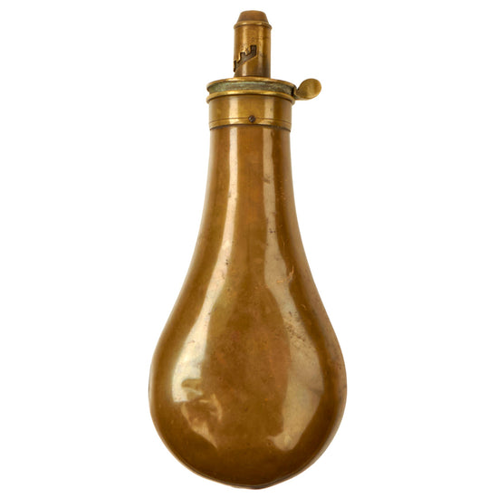 Original U.S. Civil War Plain Powder Flask by Frary, Benham & Co. Original Items