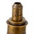 Original British U.S. Civil War Era 1850s James Dixon & Sons Sheffield Brass Powder Flask “Dead Game” Original Items