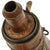 Original U.S. Civil War Era American Flask & Cap Company Fluted Brass Powder Flask with Functional Spring