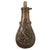 Original British U.S. Civil War Era J. Barlow & Company of Birmingham Embossed Copper Powder Flask “Dead Game” Original Items