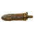 Original U.S. or British American Civil War Era Small Shell Pistol Powder Flask Original Items