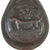 Original U.S. Civil War Dog Motif 3 Pound Shot Flask by American Flask & Cap Co. Original Items