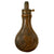 Original British U.S. Civil War Era Powder Flask by Richard Groves & Sons of Sheffield - Broken Spring Original Items