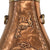 Original French U.S. Civil War Era Copper Powder Flask with Wild Boar Scene by N.A. Paris J.N. Original Items