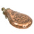 Original French U.S. Civil War Era Copper Powder Flask with Wild Boar Scene by N.A. Paris J.N. Original Items