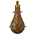 Original U.S. Mexican-American War Era “Stag & Oak Leaf” Powder Flask by G. & J.W. Hawksley-Sheffield - Missing Spring Original Items
