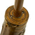 Original U.S. Mexican-American War Copper Batty Peace Powder Flask by N.P. Ames with Broken Spout - Dated 1838 Original Items