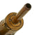 Original U.S. Mexican-American War Copper Batty Peace Powder Flask by N.P. Ames with Broken Spout - Dated 1838 Original Items