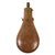 Original U.S. Civil War Copper Batty Peace Powder Flask by Batty Brothers - Dated 1847 - First Year of Production
