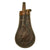 Original U.S. Civil War Brass Small Federal Eagle Pocket Revolver Powder Flask Original Items