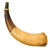 Original U.S. Revolutionary War Era “Two-Tone” Powder Horn with Threaded Flat Plug Original Items