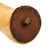 Original U.S. Revolutionary War Era “Two-Tone” Powder Horn with Threaded Flat Plug Original Items