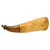 Original U.S. Revolutionary War Era “Two-Tone” Powder Horn with Threaded Flat Plug Original Items