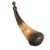 Original U.S. Revolutionary War Era Powder Horn with Original Wooden Plug & 30 Crude Nail Construction Original Items