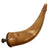 Original U.S. Revolutionary War Era Powder Priming Horn with Threaded Wooden Knob Original Items