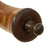 Original U.S. Revolutionary War Era Powder Priming Horn with Threaded Wooden Knob Original Items