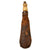 Original U.S. or British War of 1812 Era Shot Bags with Bone Spouts & Wooden Plugs - Dated 1809 - Lot of Three Original Items