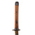 Original Late WWII Japanese Army Type 95 Wood "Pineapple" Handle NCO Katana with Matching Scabbard - No. 210355