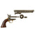 Original Civil War Era Metropolitan Arms Co. "1851 Navy" .36cal Percussion Revolver - Serial 3254 Original Items