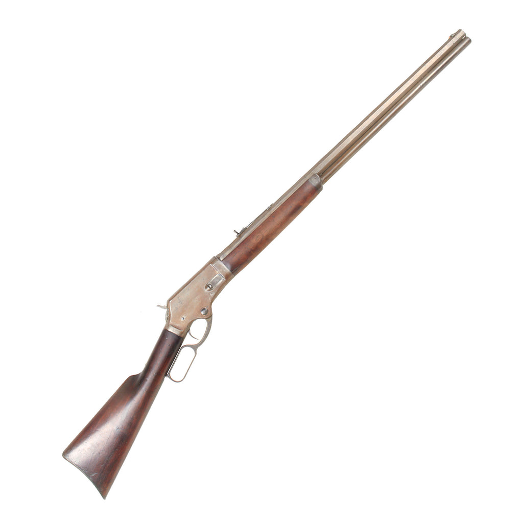 Original U.S. Marlin Model 1881 Large Frame .40/60 Lever Action Repeating "Big Game" Rifle Made in 1844 - Serial 7010 Original Items