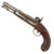 Original U.S. Model 1836 Flintlock Cavalry Pistol by Asa Waters Converted to Percussion with Stock Cartouches - dated 1844 Original Items
