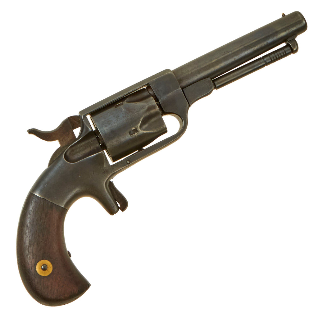 Original U.S. Civil War Era Bacon Arms. Co. .32 Rimfire Pocket Revolver - Matching Serial 356 Original Items