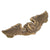 Original U.S. WWII Glider Pilot Wings by AMCRAFT with Early “Patent Pending” Clutchback Pins - Sterling