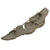 Original U.S. WWII AAF Sterling Silver Observer Wings Field-Modified into Glider Pilot Wings - Pinback Original Items